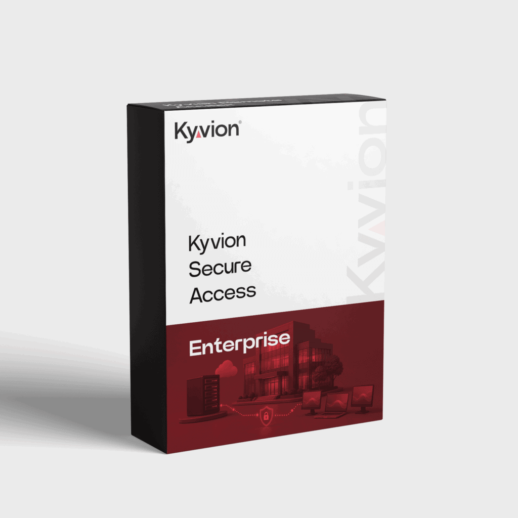 Kyvion Secure Access Software-Enterprise-Lösung für sicheren Zugriff.